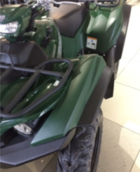 Расширители колесных арок для Yamaha Grizzly 700 2016